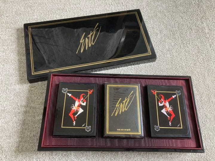 エルテ　トランプ　カード　ヴィンテージ　ソブラニー