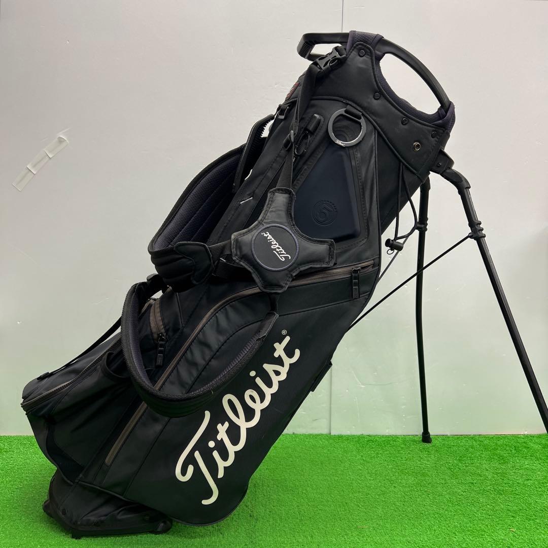 タイトリスト　titleist キャディーバック　9インチ　ネイビー　メンズ