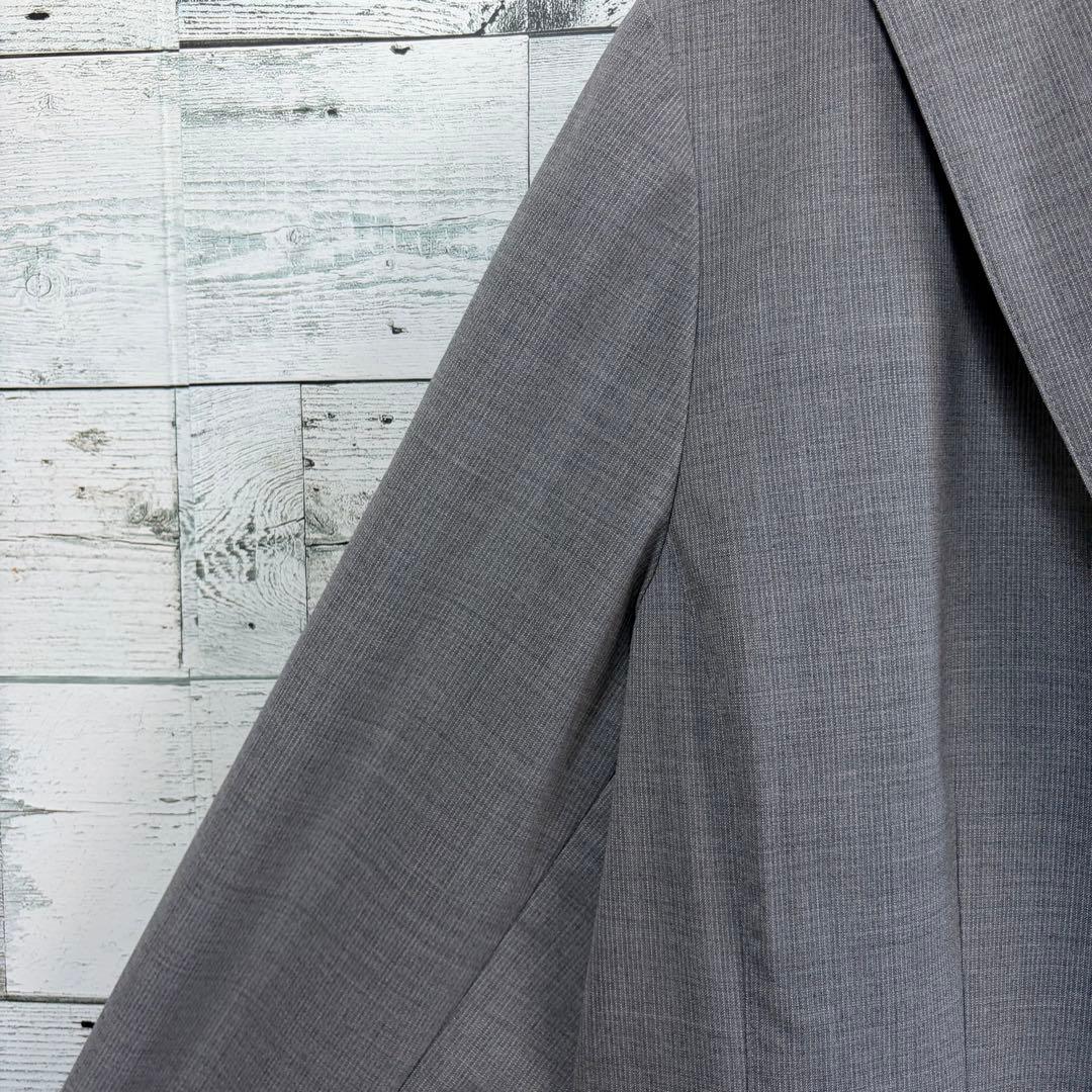 ☆大きいサイズ・25号☆ニューヨーカー　ウォッシャブルテーラードジャケット　毛混