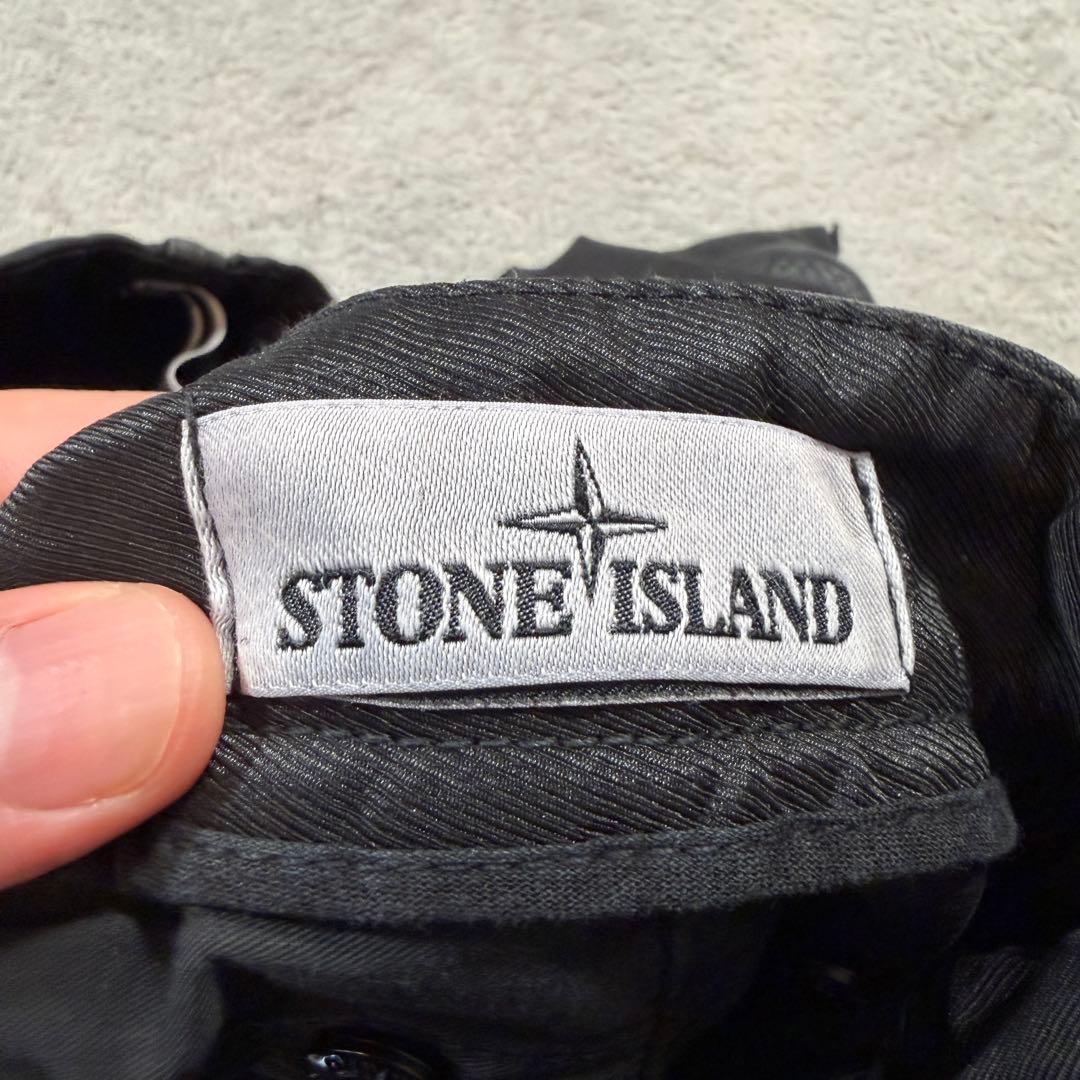 ストーンアイランド　黒　カーゴパンツ　7315321L1 33サイズ