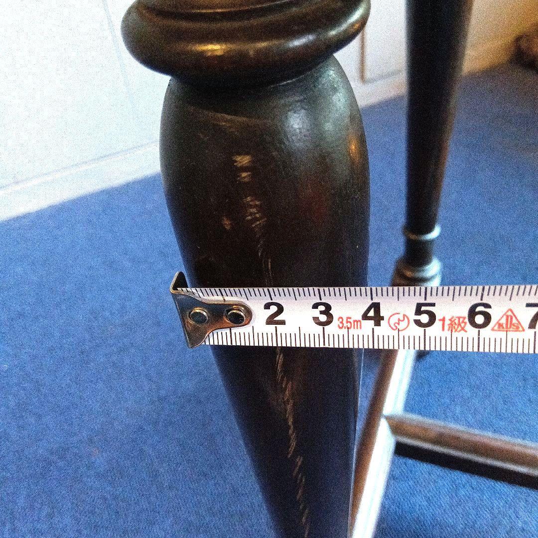 木製テーブル 約63cm x 41cm　ヴィンテージ　昭和レトロ