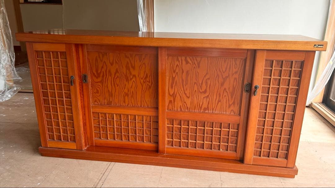 【引き取り歓迎】木製靴箱