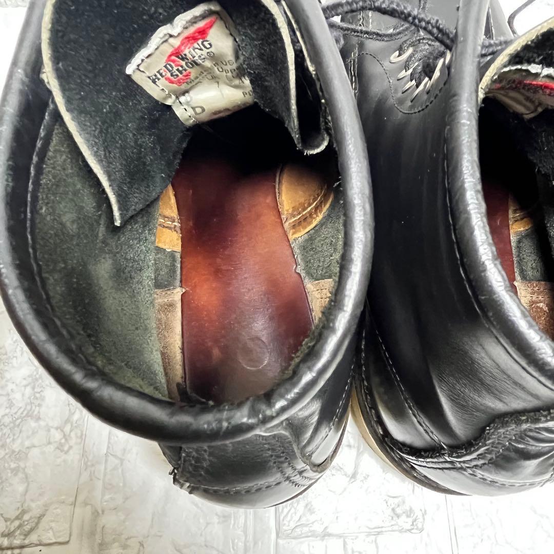 REDWINGレッドウィング　8130 アイリッシュセッター　ブラック　25㎝