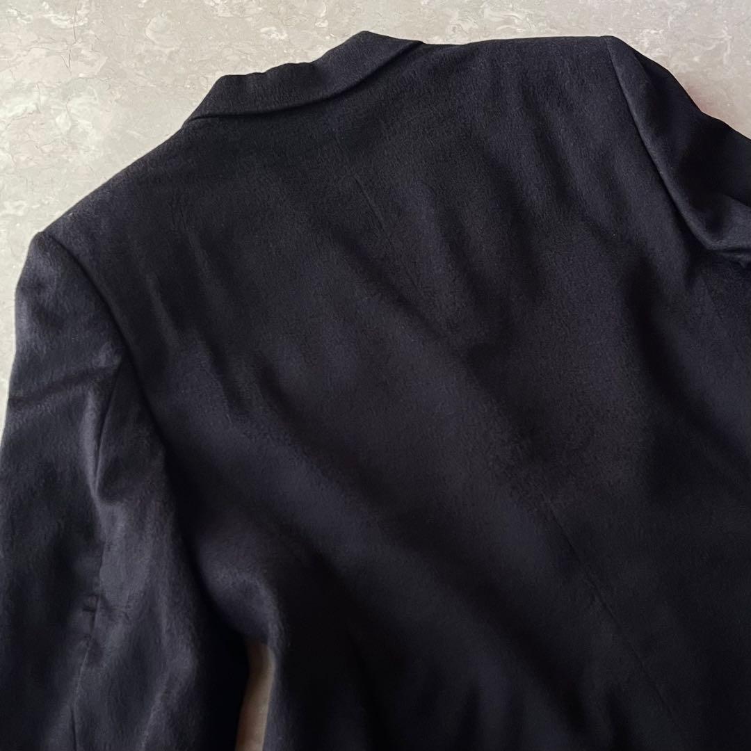 美品☆ブルックスブラザーズ カシミヤ100% テーラードジャケット XL 黒