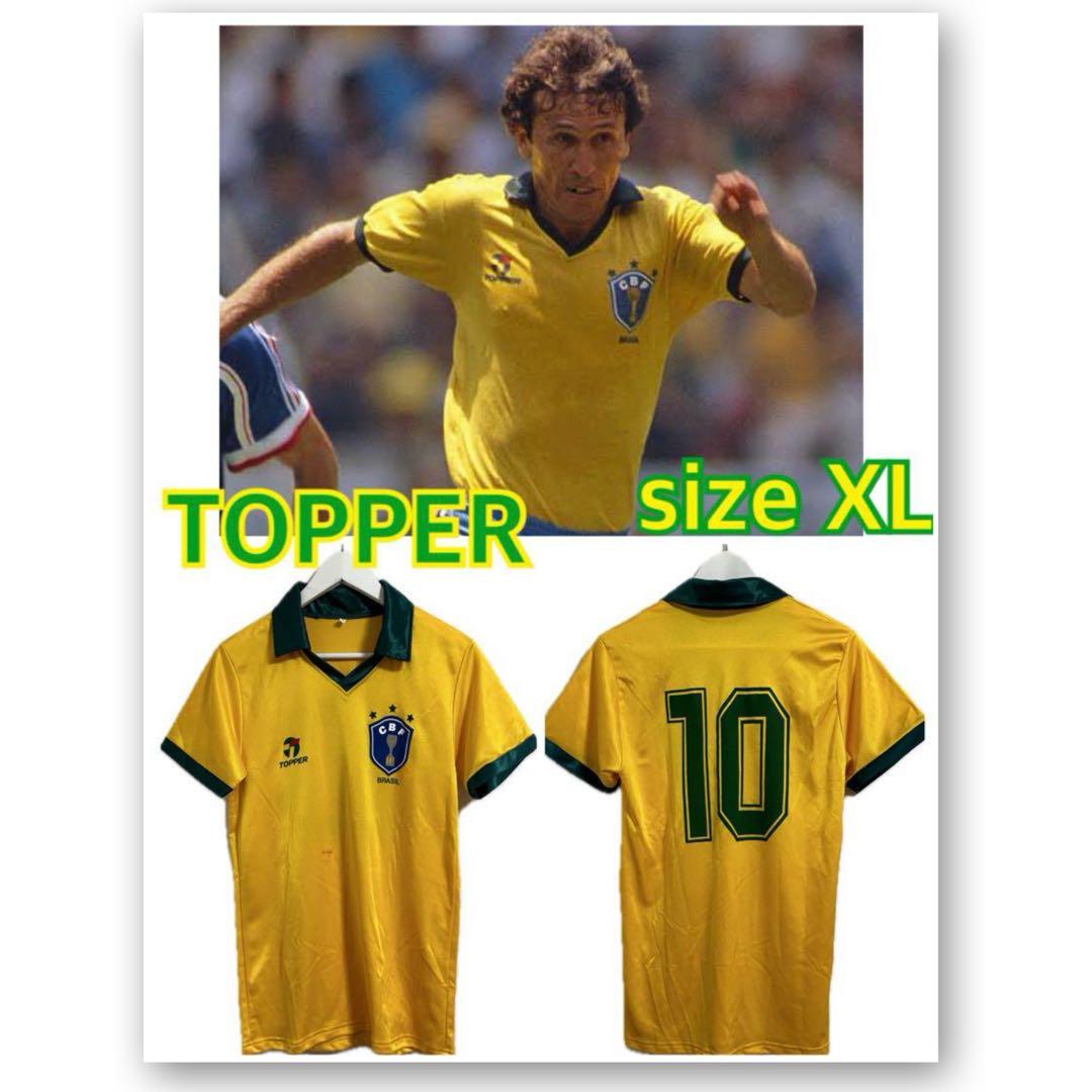 1980年代 ブラジル代表 ジーコ ZICO トッパー TOPPER イタリア製