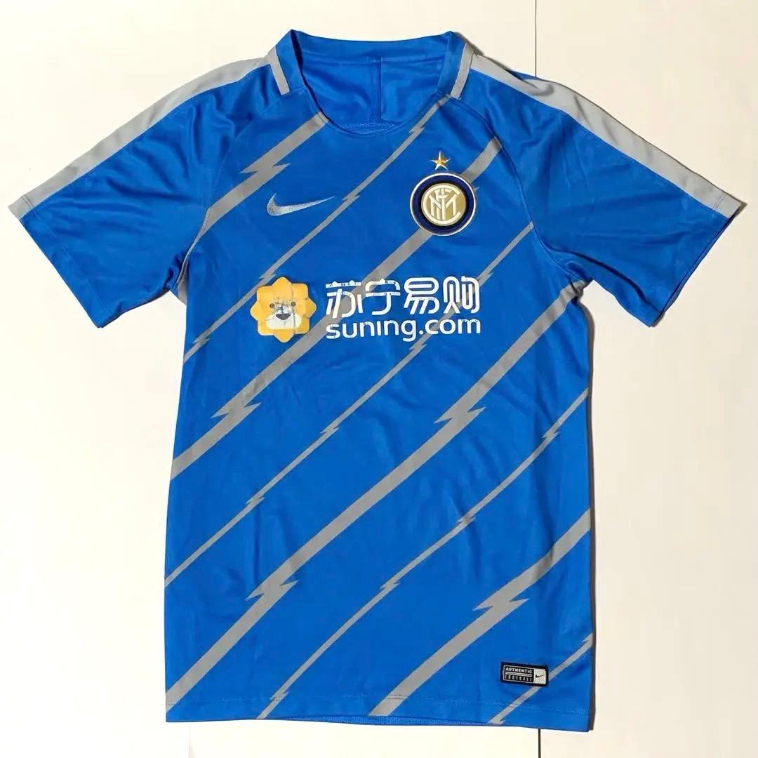 インテル 16/17シーズン　プラクティスシャツ　蘇寧グループマーキング付き