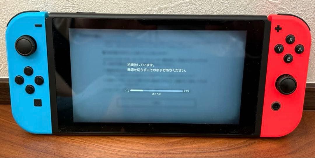 ニンテンドースイッチ 本体 ＋ microSD 256GB付（※Rボタン注意）