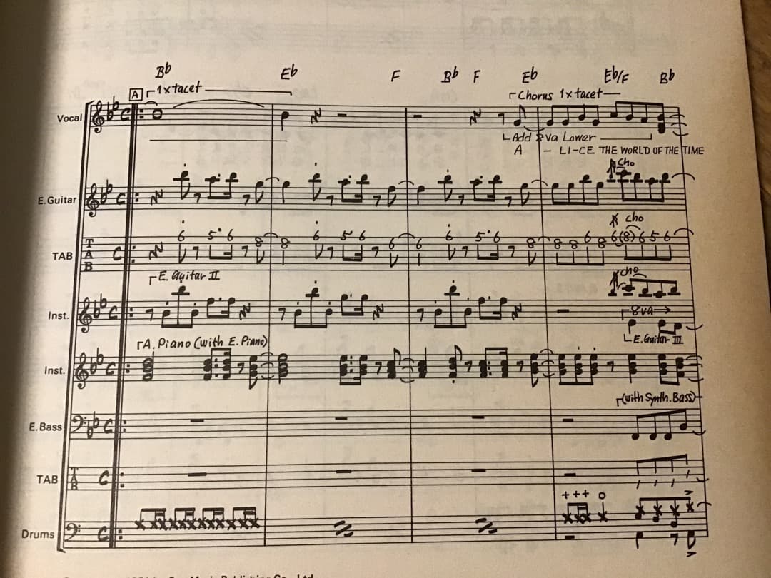 ★楽譜/松田聖子/ベストヒット/タブ譜/完全バンドスコア