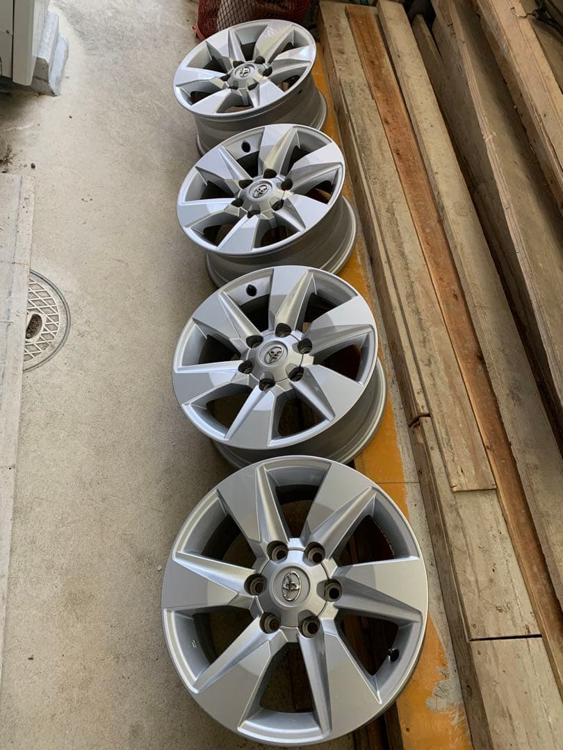 ⭐️美品⭐️トヨタ 17インチ 純正 150後期プラドホイール 4本セット