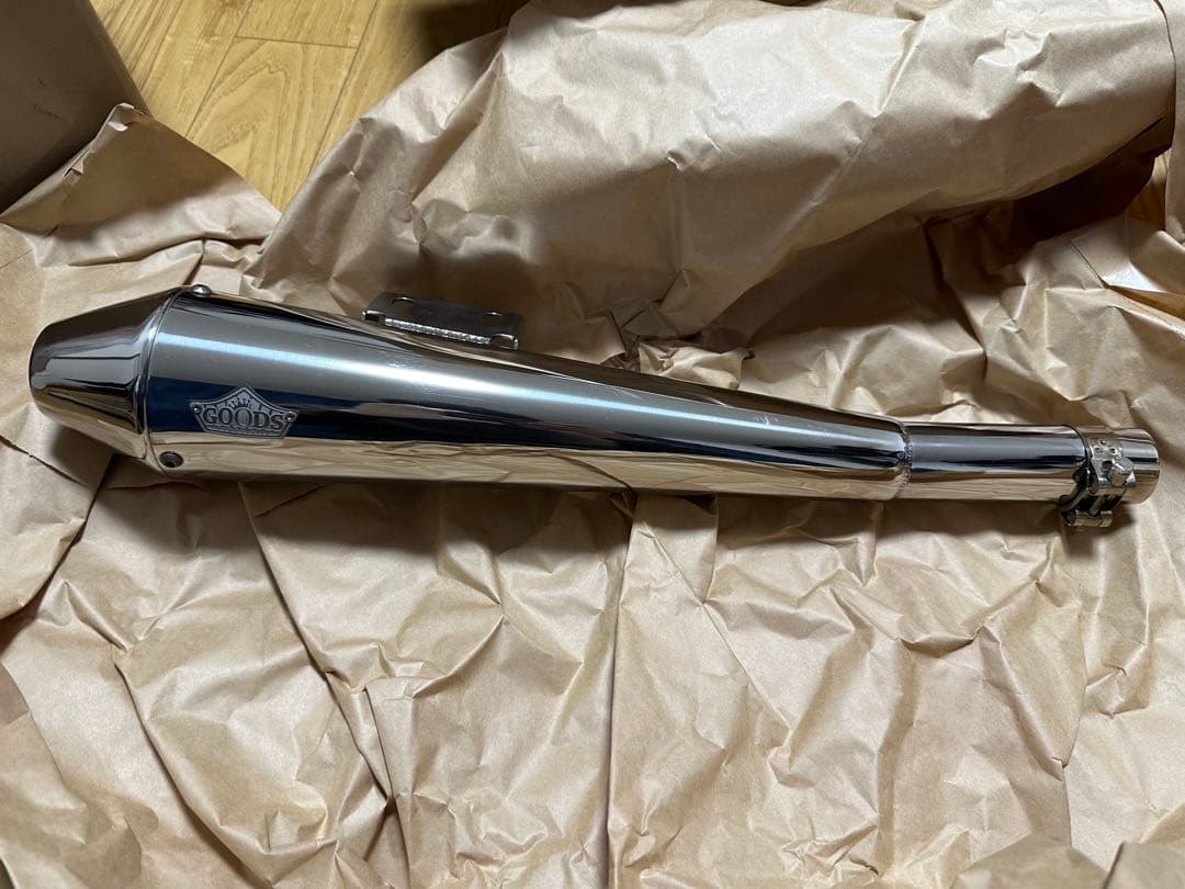 GOODS テーパードコーンマフラー　SR400