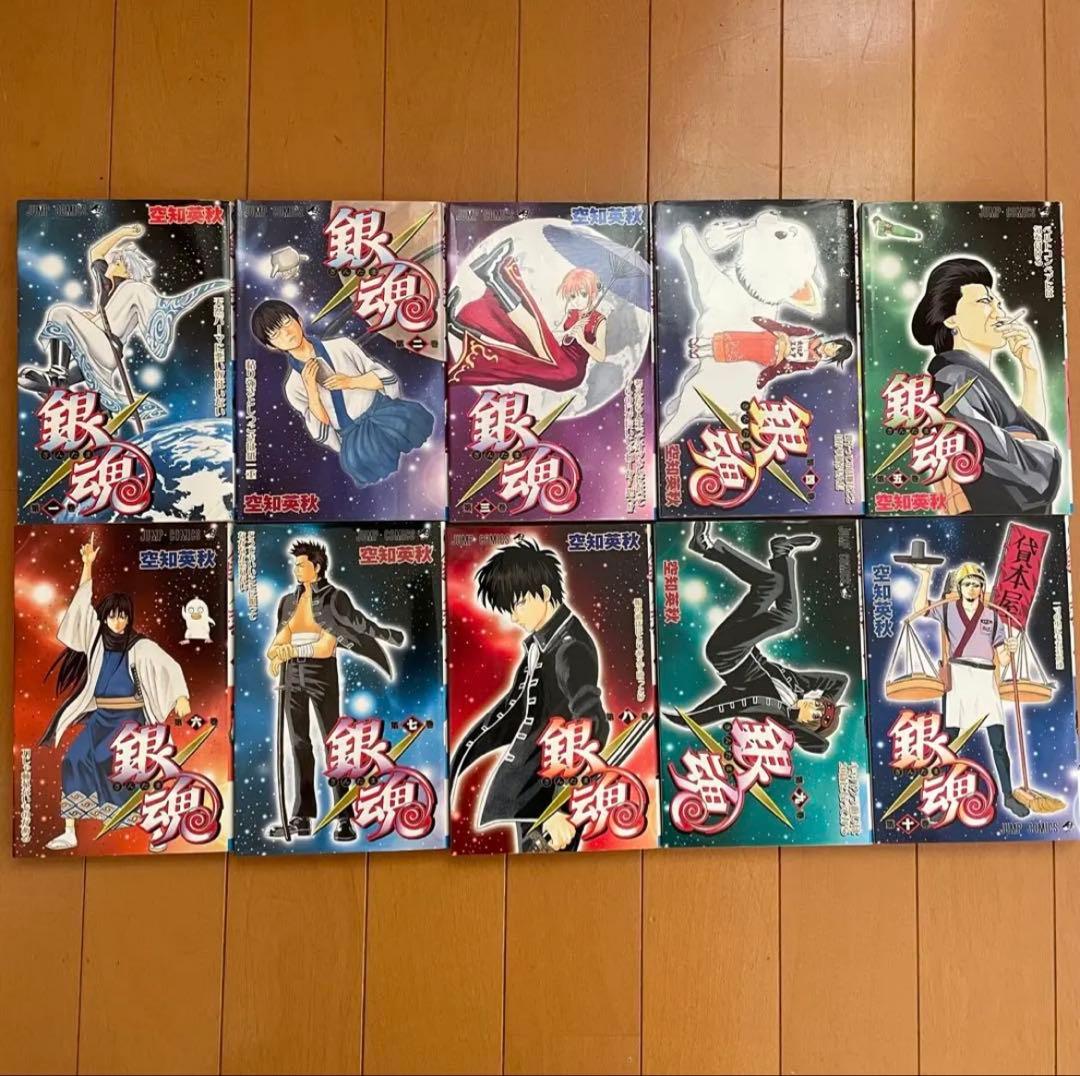 【8割初版！】銀魂 全巻セット+零巻風メモ帳+関連書籍7巻付（初版有）