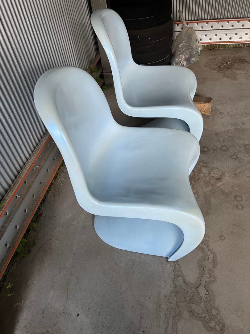 果樹　Vitra (ヴィトラ) パントンチェア 2脚セット リプロダクト品