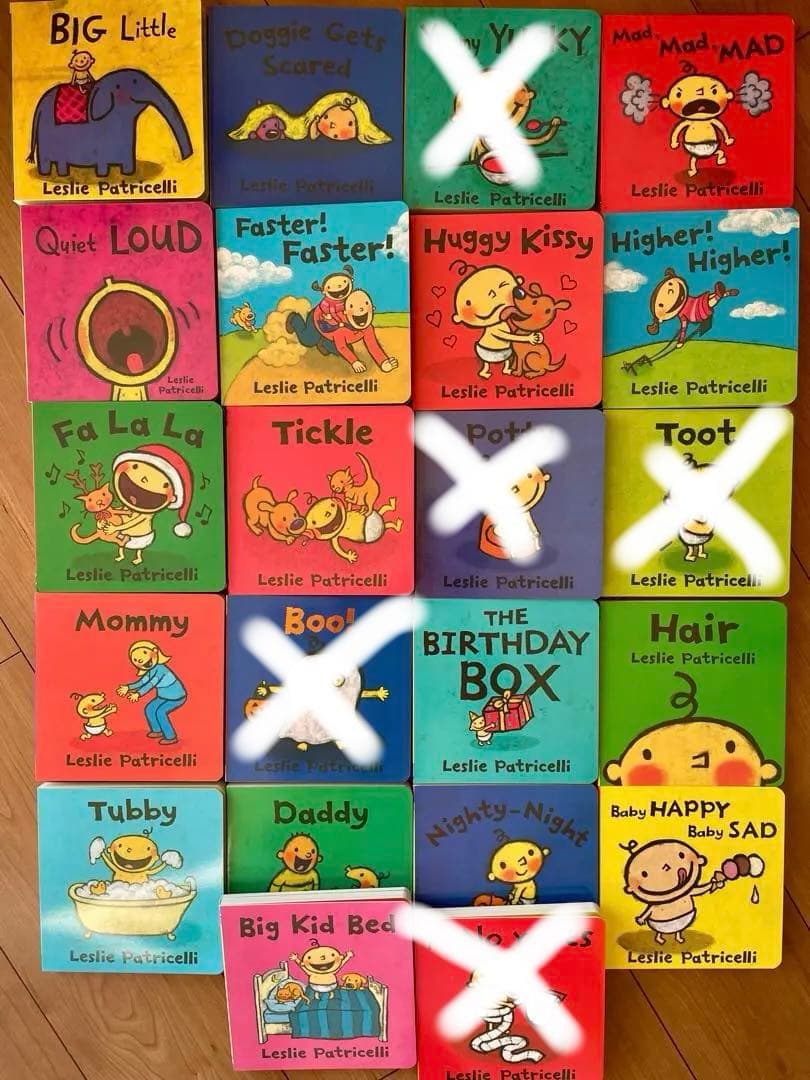 新品Leslie Patricelli レスリーパトリセリ英語絵本まとめ17冊