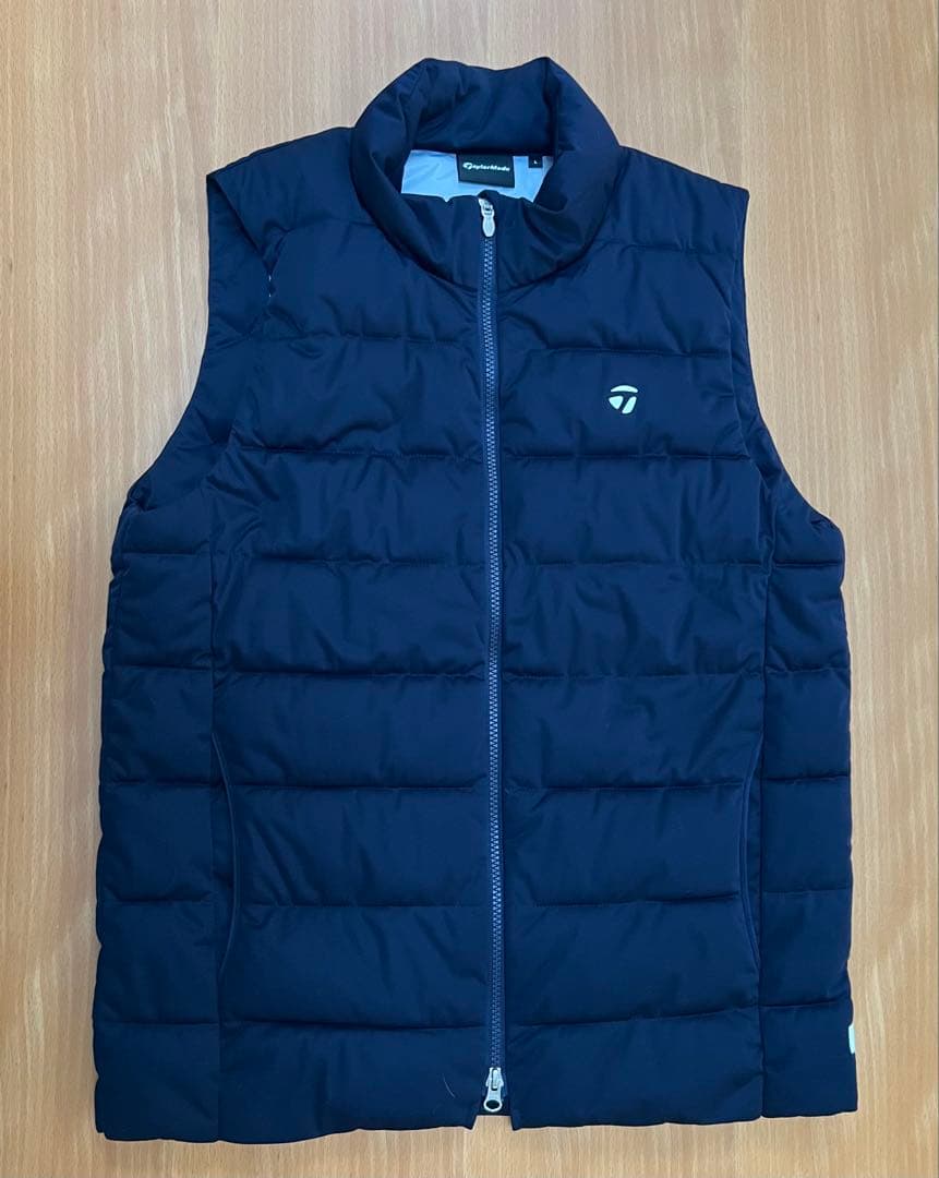 ダ*ヂ様 TAYLORMADE ネイビー キルティング ベスト Ｌ