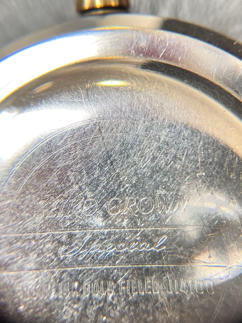 セイコークラウンスペシャル　可動品 1963年7月　14KGF cal341