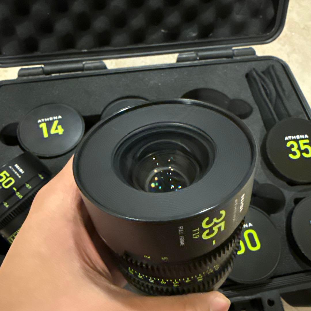 レンズ(単焦点) Nisi Athena prime 14/25/35/50/85 T1.9 PL