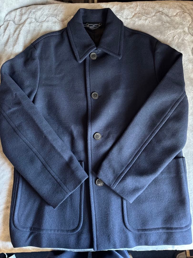 Dries Van Noten 23awウールラグランショートコート最終お値下げ