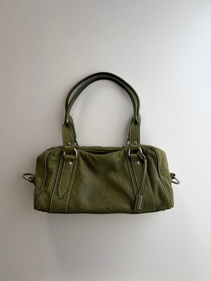 バッグ MIU MIU Leather Shoulder Bag