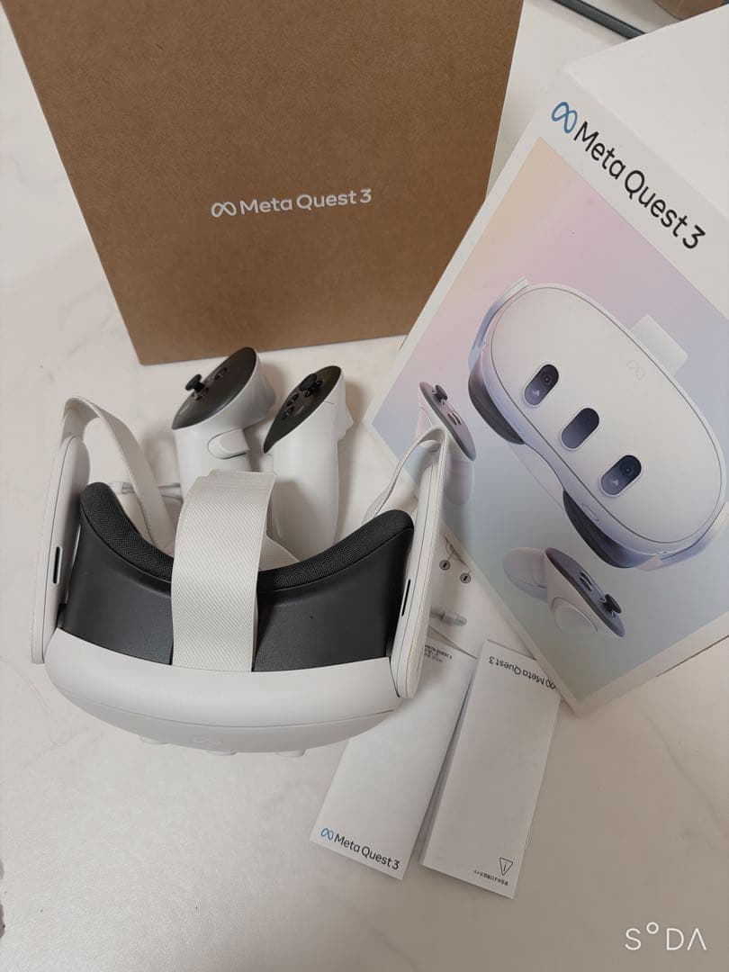  Quest 3 VRヘッドセット 512