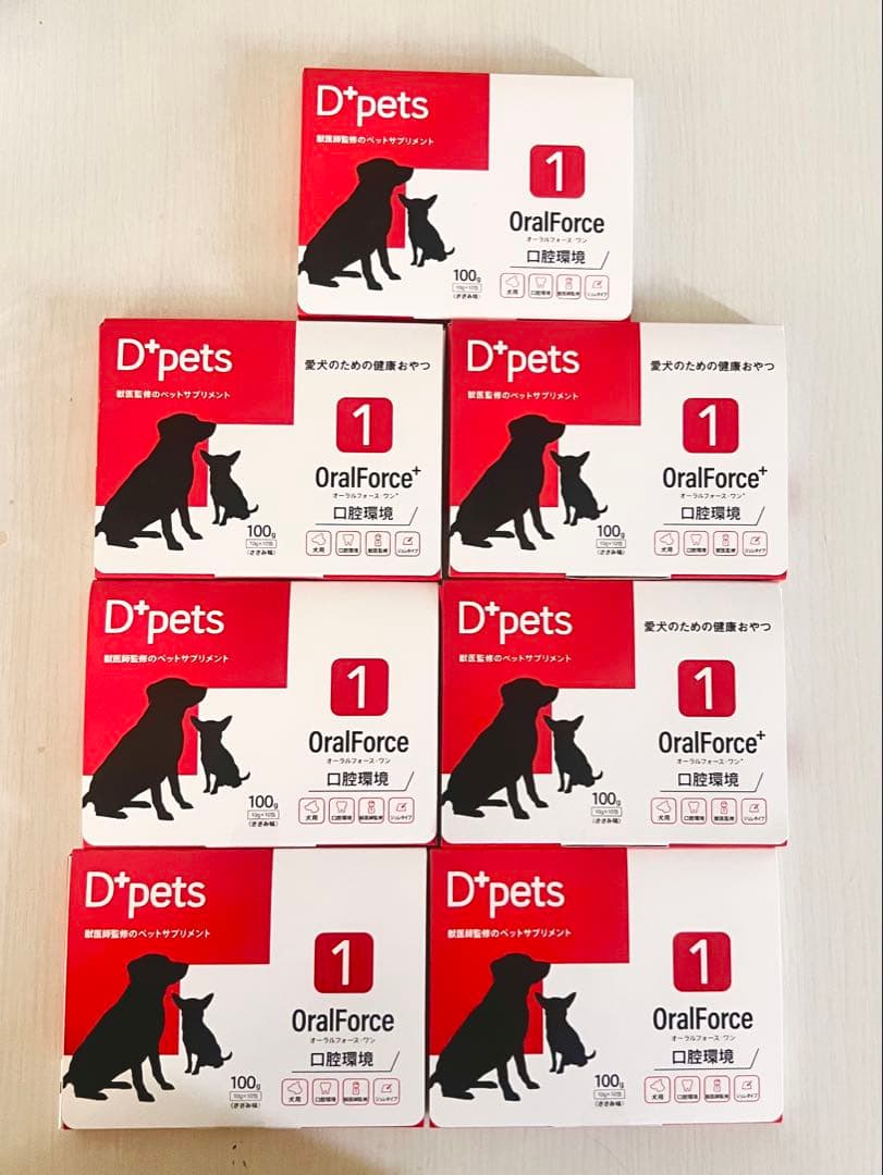 オーラルフォースワン　D*pets OralForce 7箱セット