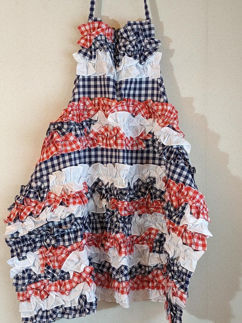 CDG COMMEdesGARCONS コムデギャルソン フリルエプロン