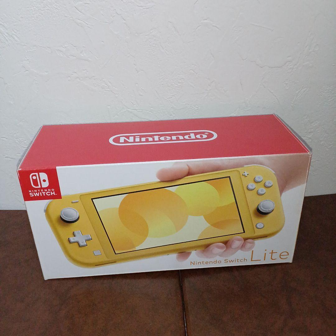 りーにゃんNintendo Switch Lite イエロー 黄色　本体