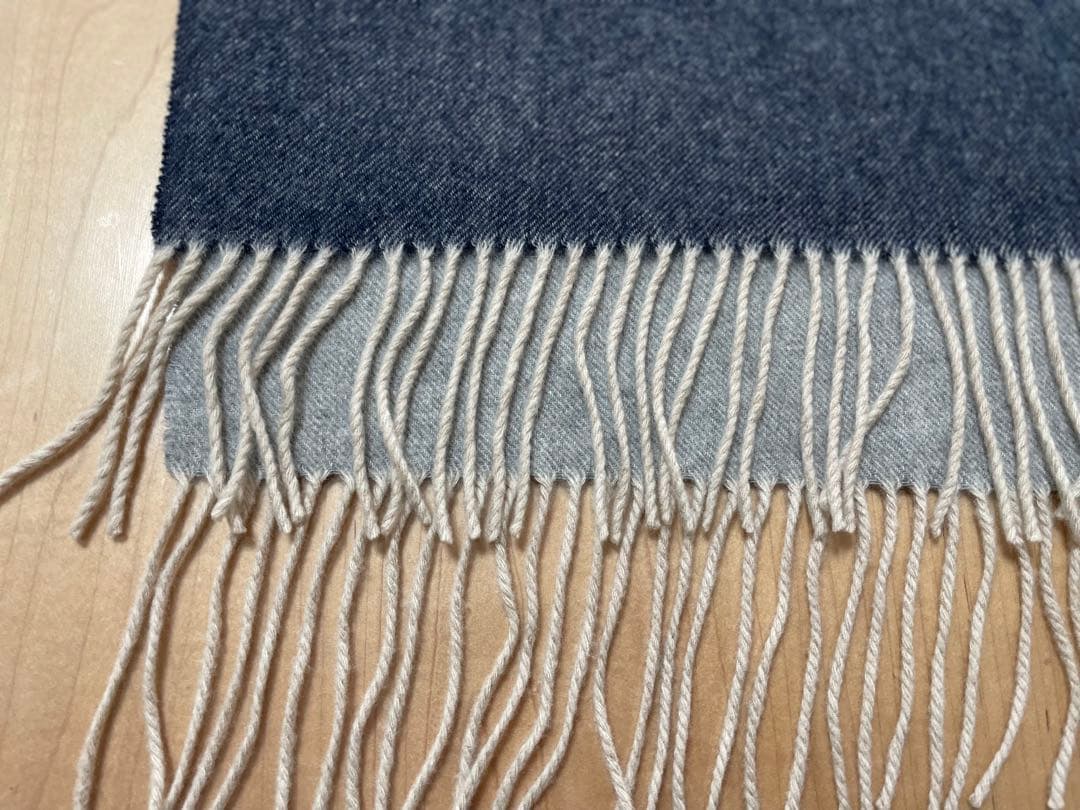 ANAYI カシミヤ100% チェック柄マフラー