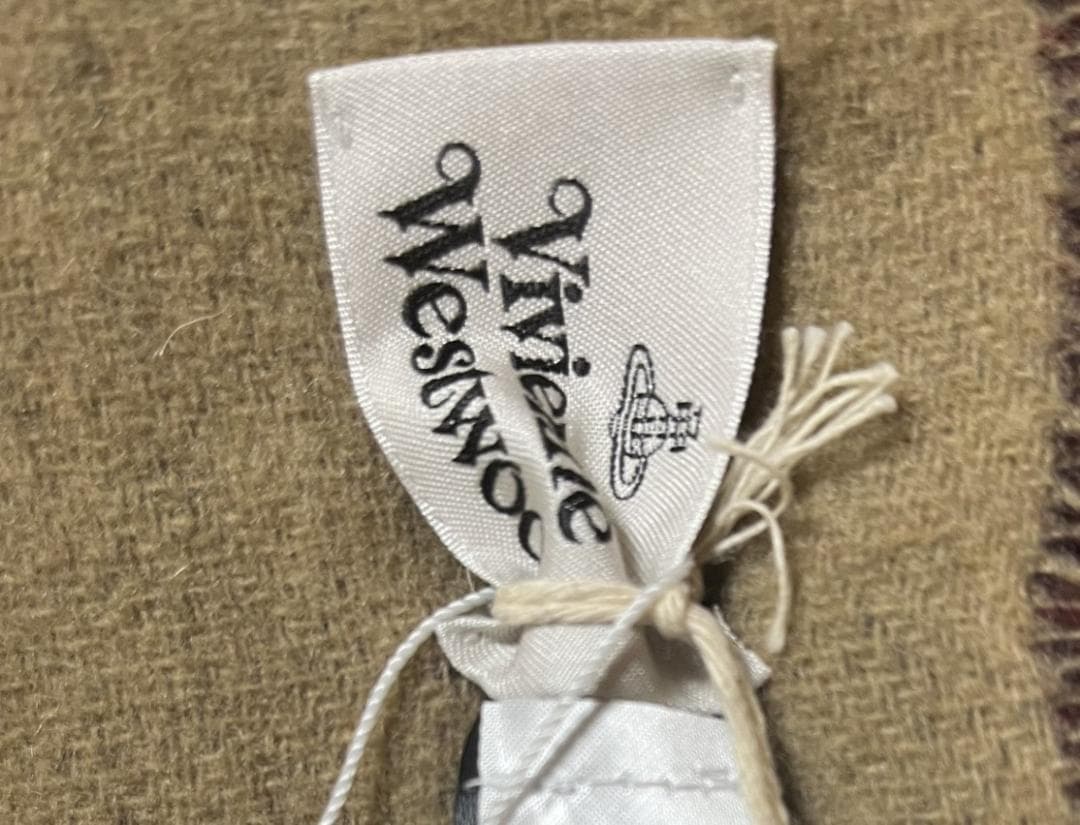 最終特価【新品・正規品】ヴィヴィアンウエストウッド　羊毛マフラー