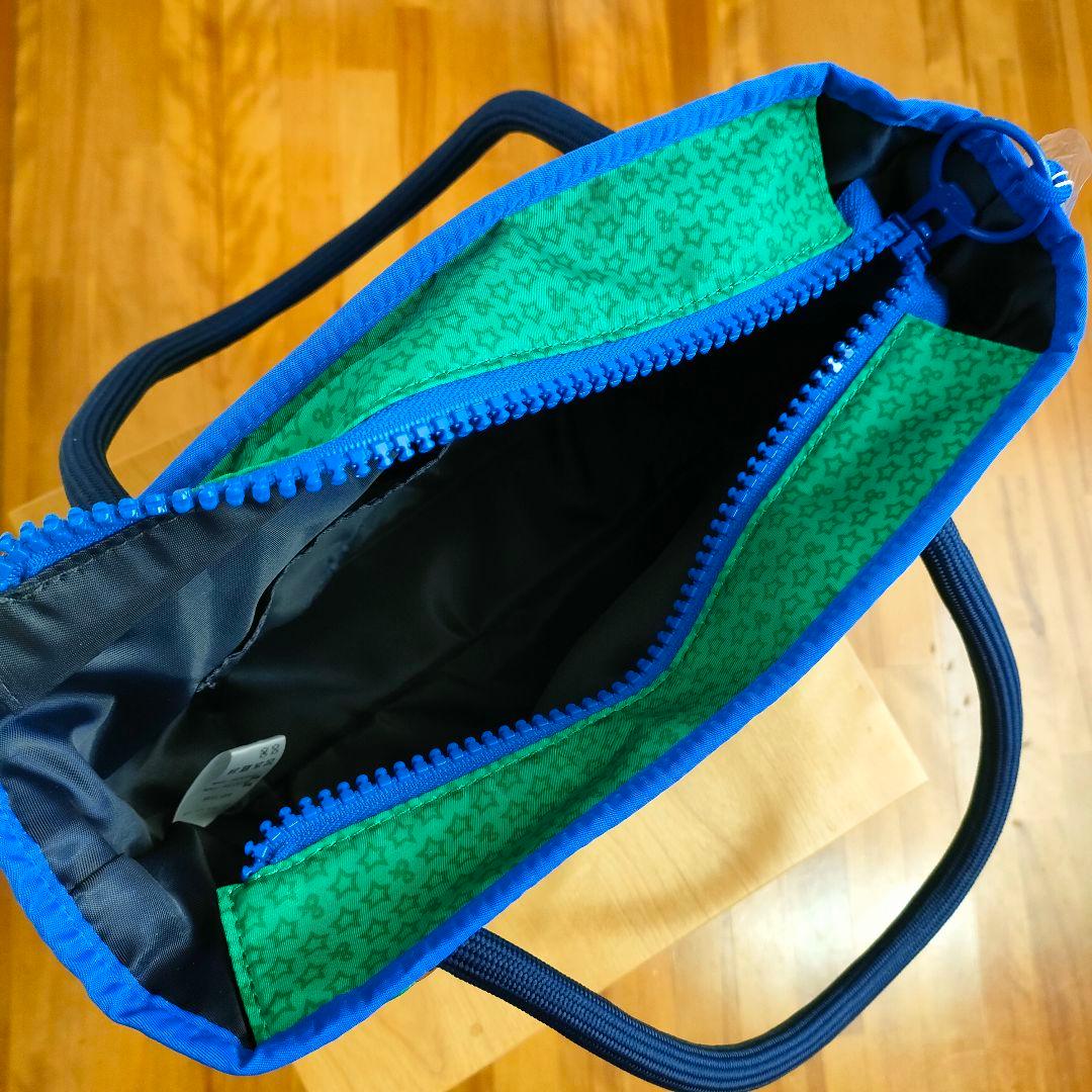 新品未使用andperse 星柄カートバッグ グリーン/ブルー2025年モデル