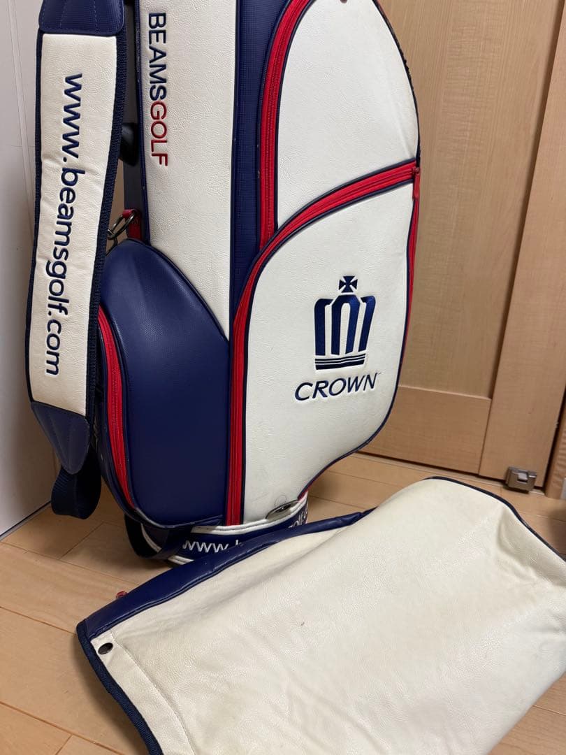 非売品★ビームス★クラウン★キャディバッグ★ゴルフ★ゴルフバッグ★トヨタ★レア