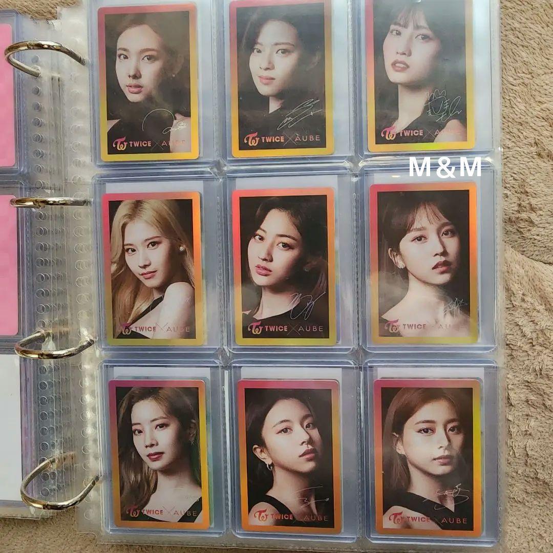 【匿名配送】TWICE×AUBE コラボ トレカ オーブ レア コンプ