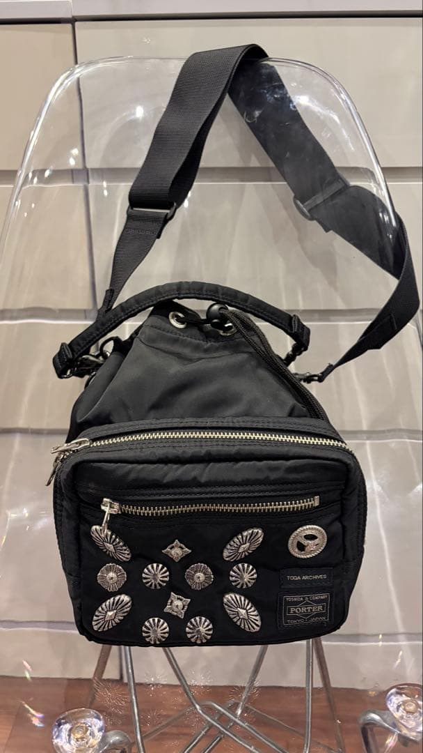 最終値下げ！STRING BAG TOGA×PORTER BLACK美品
