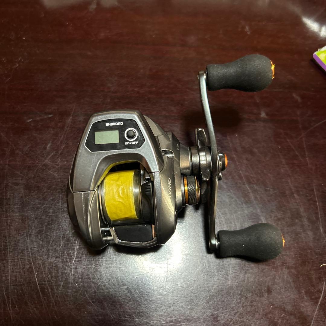 カウンター付きベイトリール　シマノ バルケッタ 200HG 海上釣堀　船