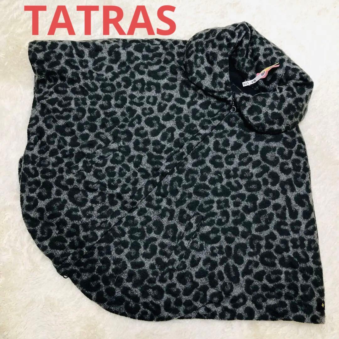 タトラス　TATRAS ダウンポンチョ レオパード　LTA13A4309 2