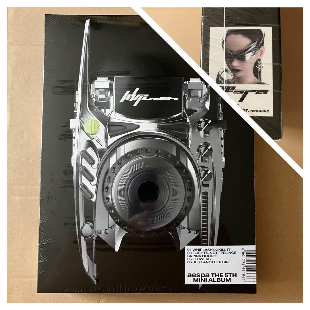 【新品未開封】aespa Whiplash Limited Ver.　ニンニン