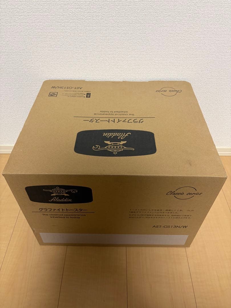 限定値下げ　【新品】Aladdin トースター　AET-GS13N/W　ホワイト