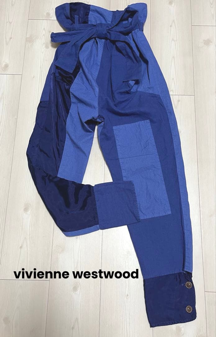 viviennewestwood パッチワークサルエルパンツ