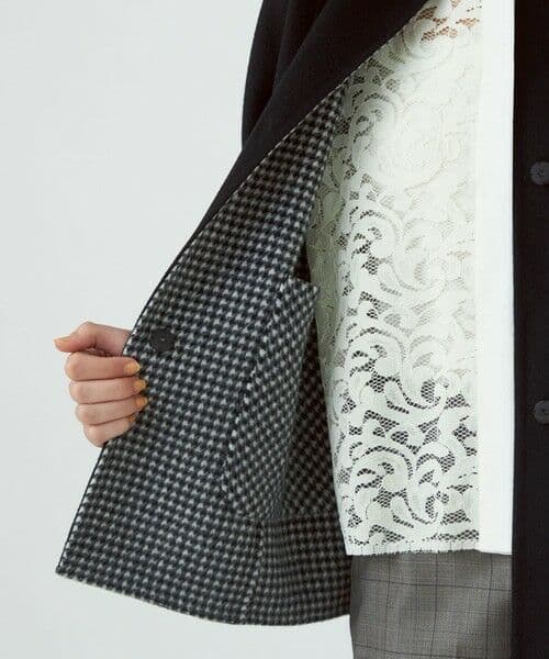 スーパーダブルフェイス 2WAYコクーンコート