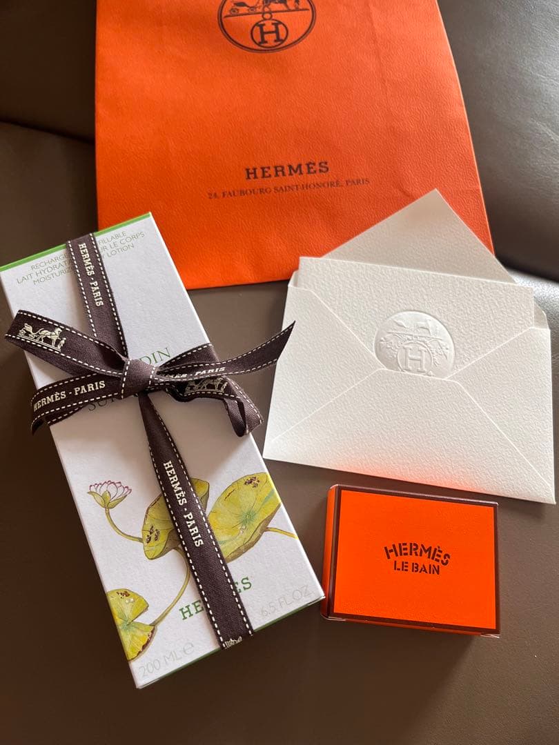 新品エルメス ナイルの庭モイスチャライジングボディローション