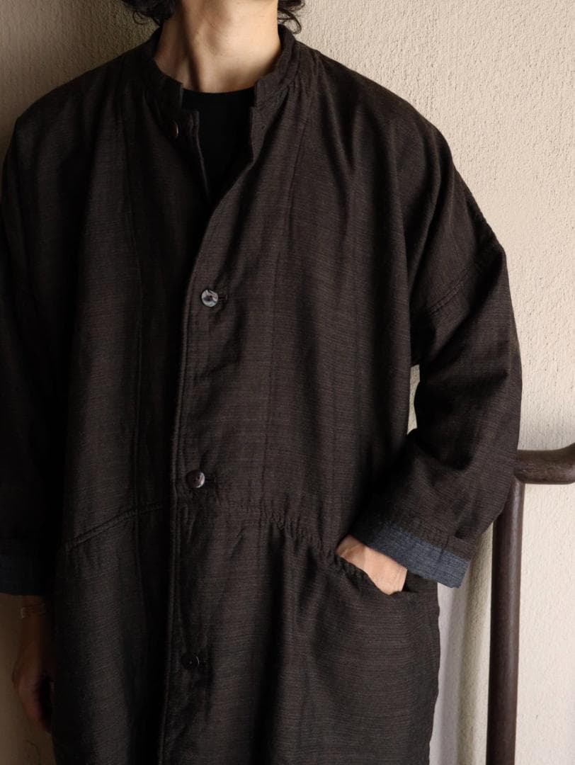 MITTAN　ミタン　ミッタン　毛綿三重織コート
