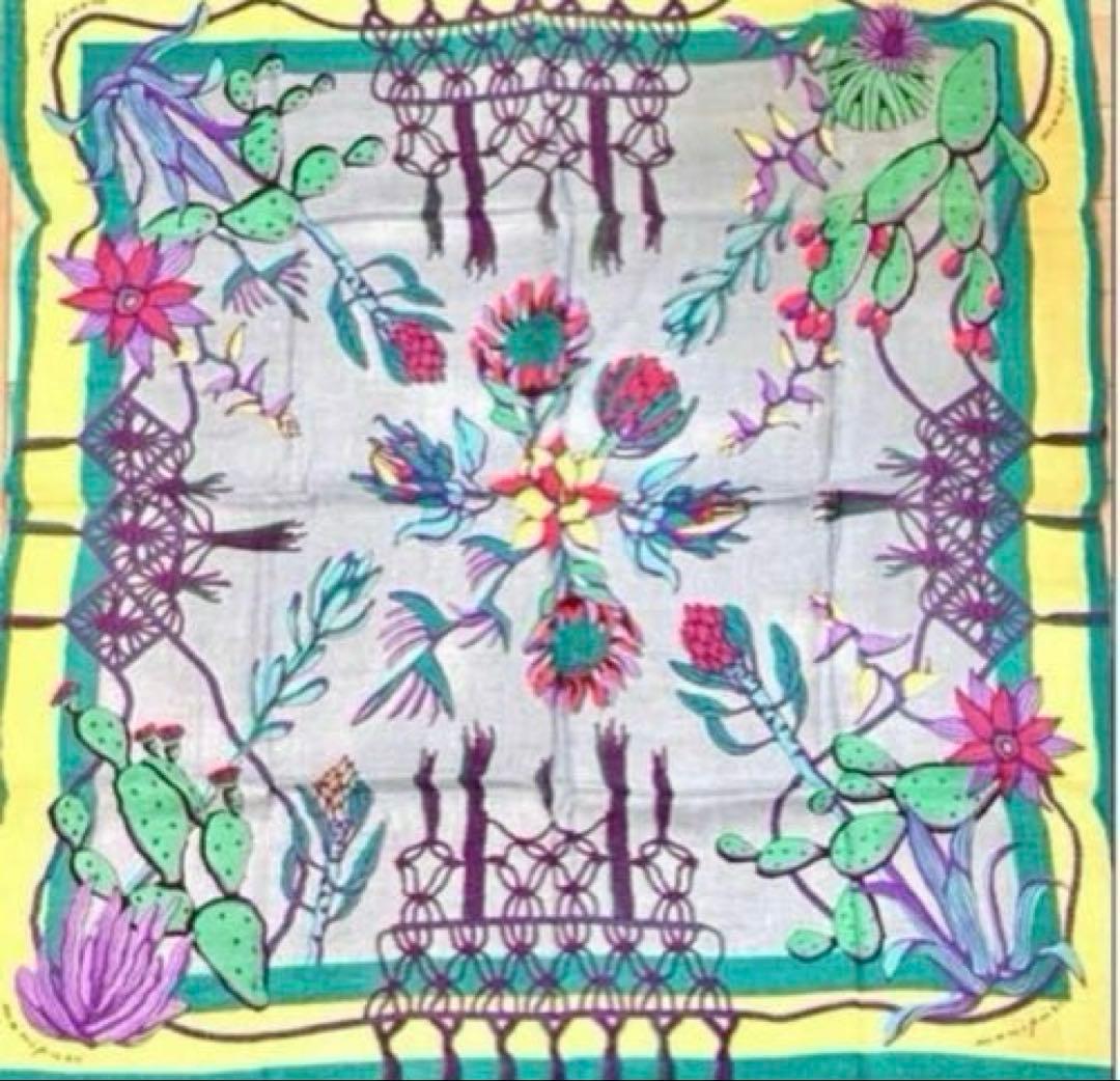 新品未使用 manipuri ボーホーリネンコットンシルク