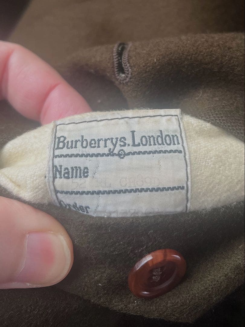 ［希少］80s バーバリープローサム コート Burberry アルパカ 英国製