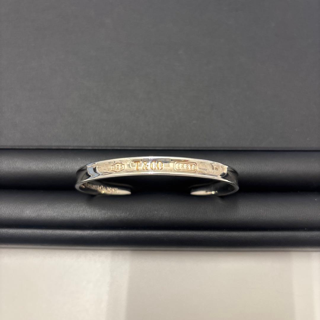 ティファニー ナロー バングル カフ シルバー 925