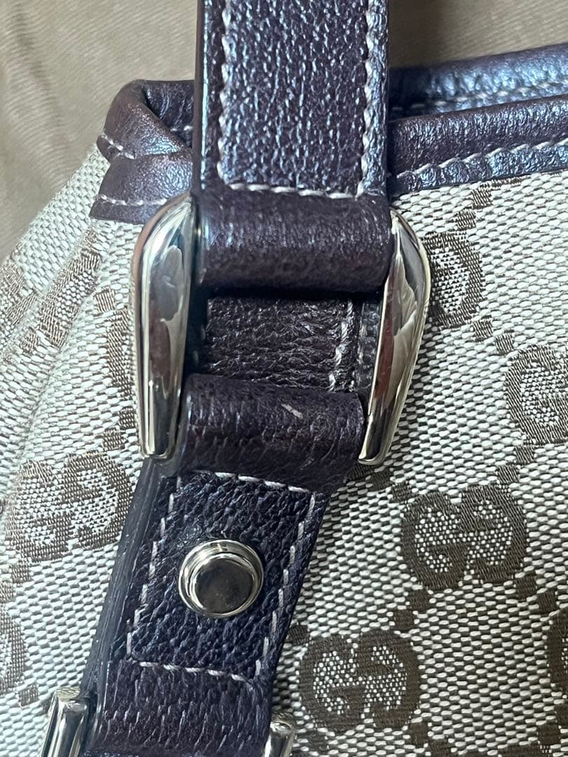 【GUCCI】GGキャンバストートバッグ　アビー