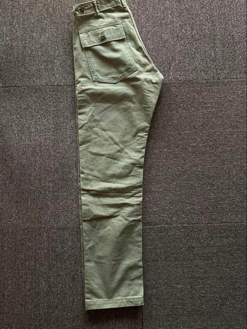 orSlow ベイカーパンツ ヘリンボーン 日本製