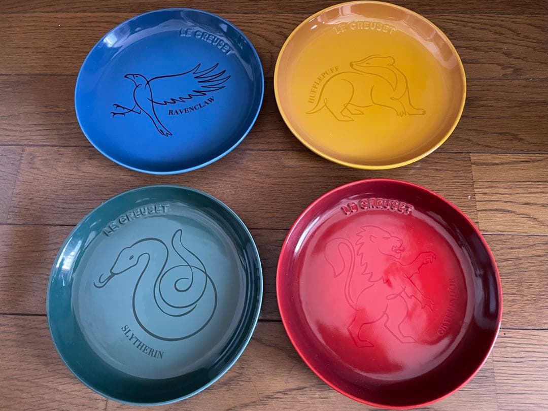 LE CREUSET ハリー・ポッター プレート17cm4枚セット