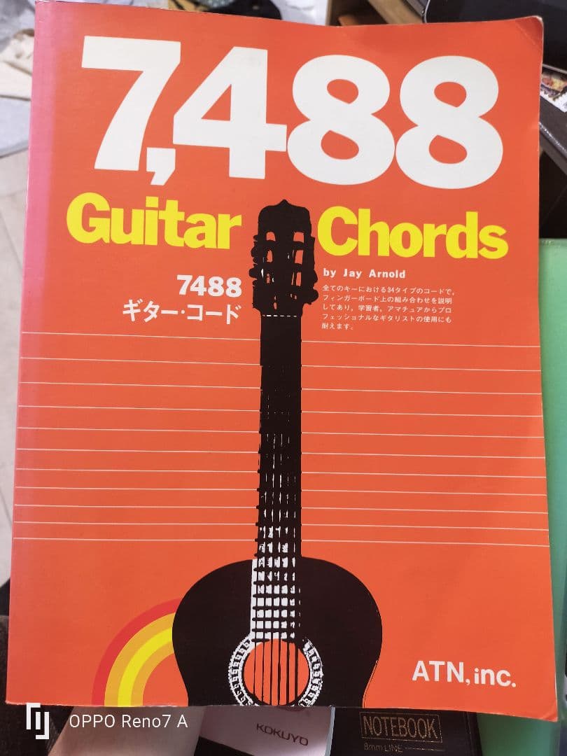 7488 ギターコード　Guitar Chords