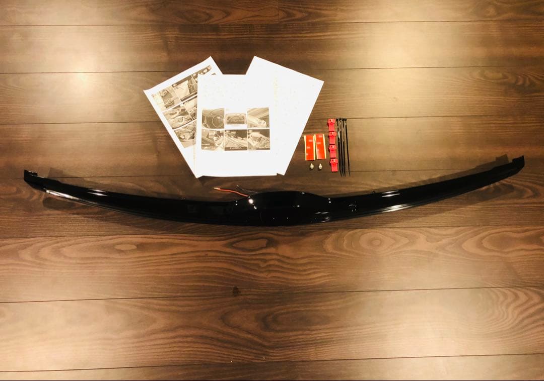 ☆★☆GK・GP フィット ファイバーLEDリアガーニッシュ スモーク仕様☆★☆