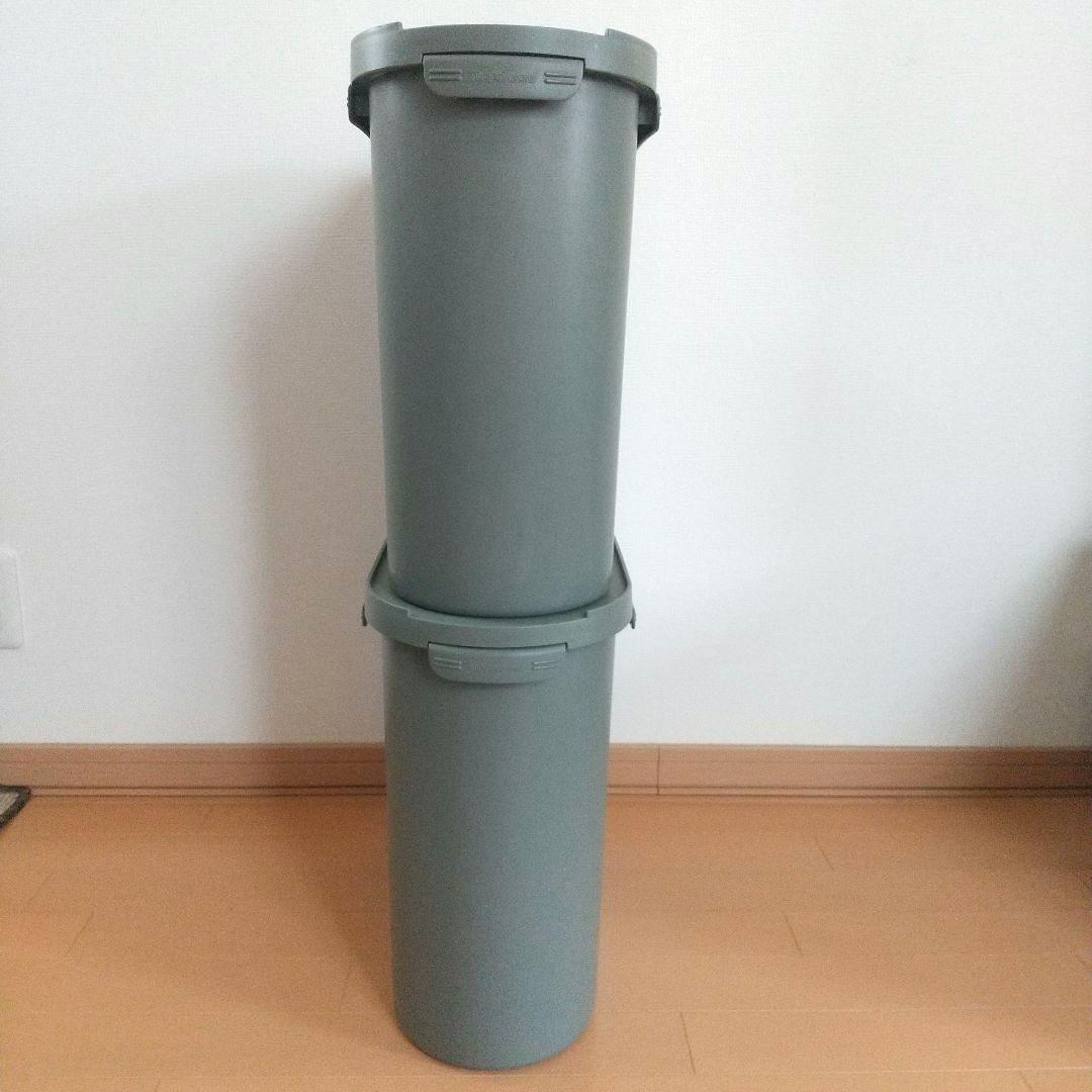 タッパーウェア キッチンキーパー ストッカー 米びつ24L２個セット