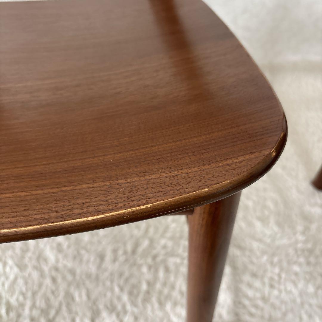 ウォールナット】MUJI 無印良品 ダイニング ラウンドチェア ヴィンテージ